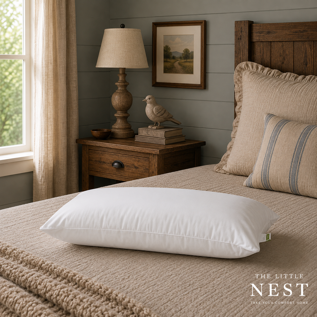 DreamGreen Foam Core Firm Pillow
