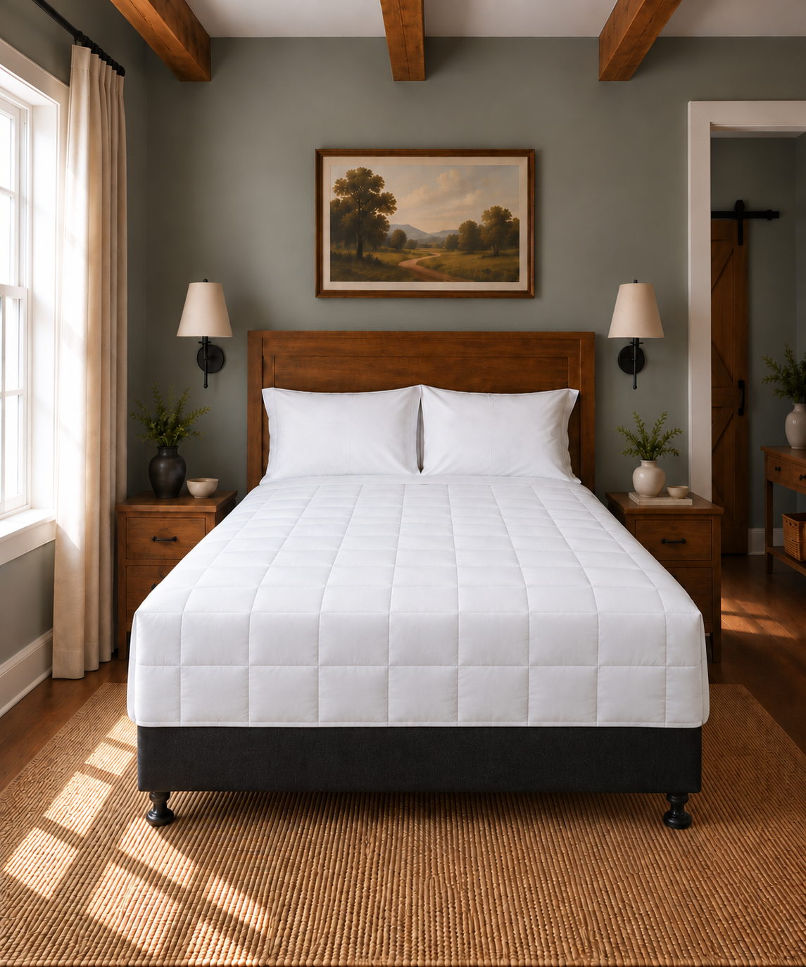 DreamGreen Snug Quilt White