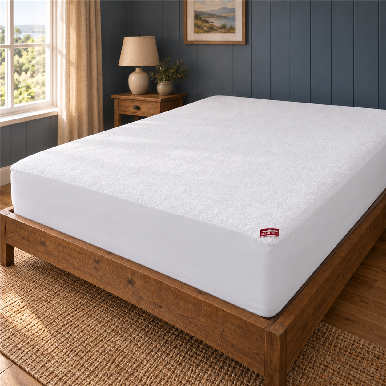 DreamTicket Waterproof Mattress Protector Fitted