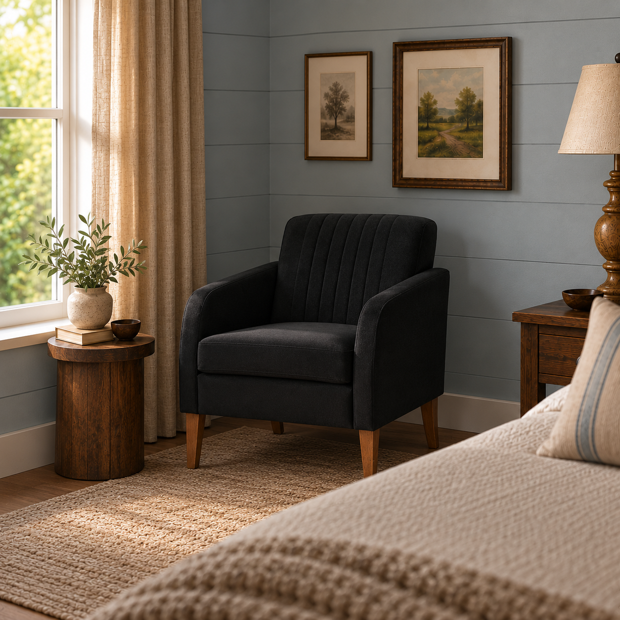 Makers Batten Chair - Black