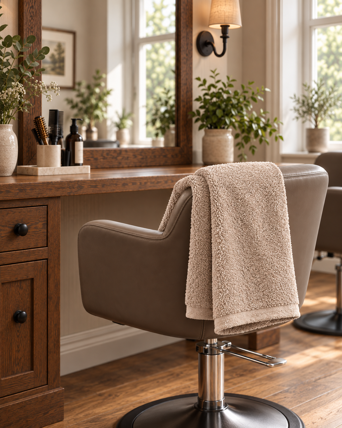 Salon Towel - Taupe
