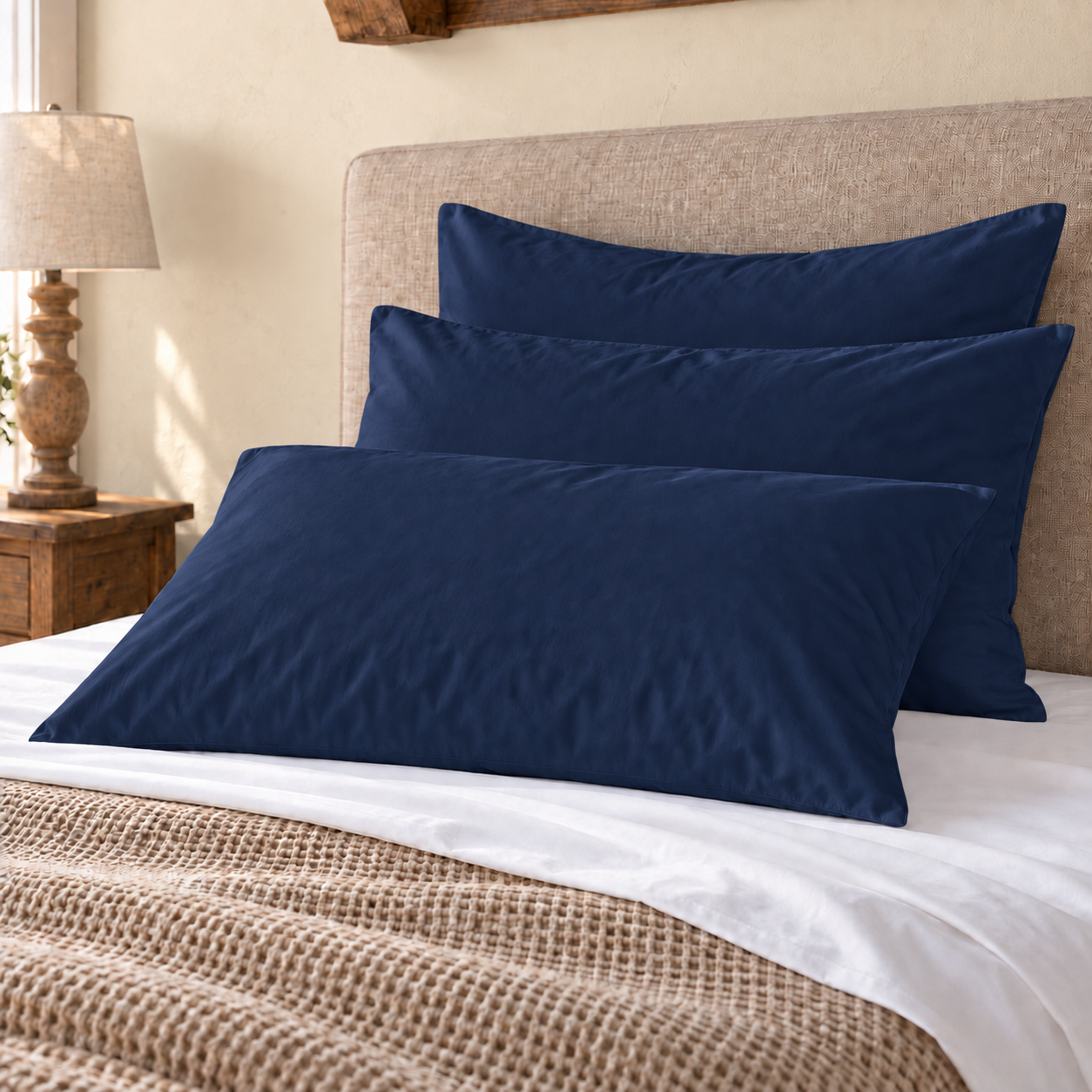 Weavers 220TC Premium Pillow Slip Navy