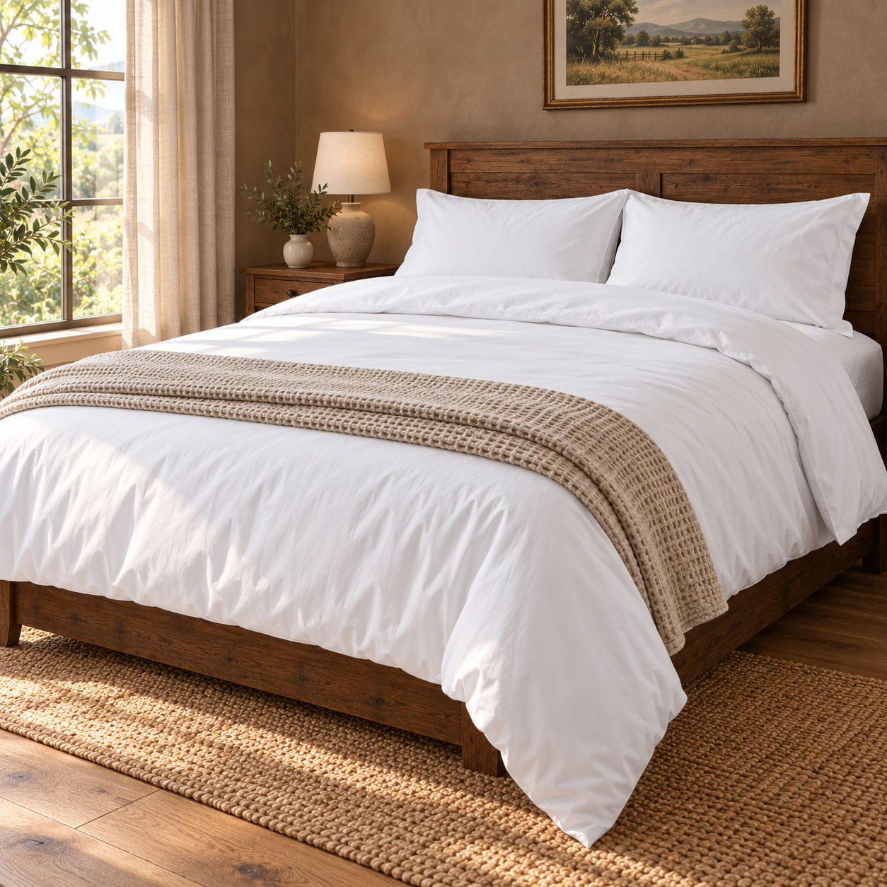Weavers Premium Duvet Cover White